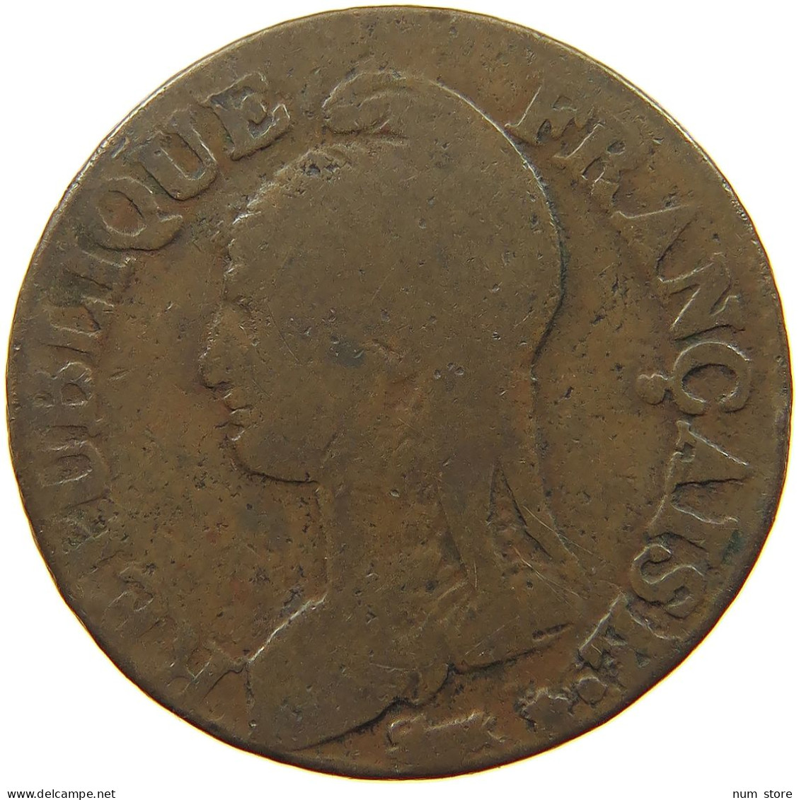 FRANCE 5 CENTIMES AN 7 A  #s075 0717 - 5 Centimes