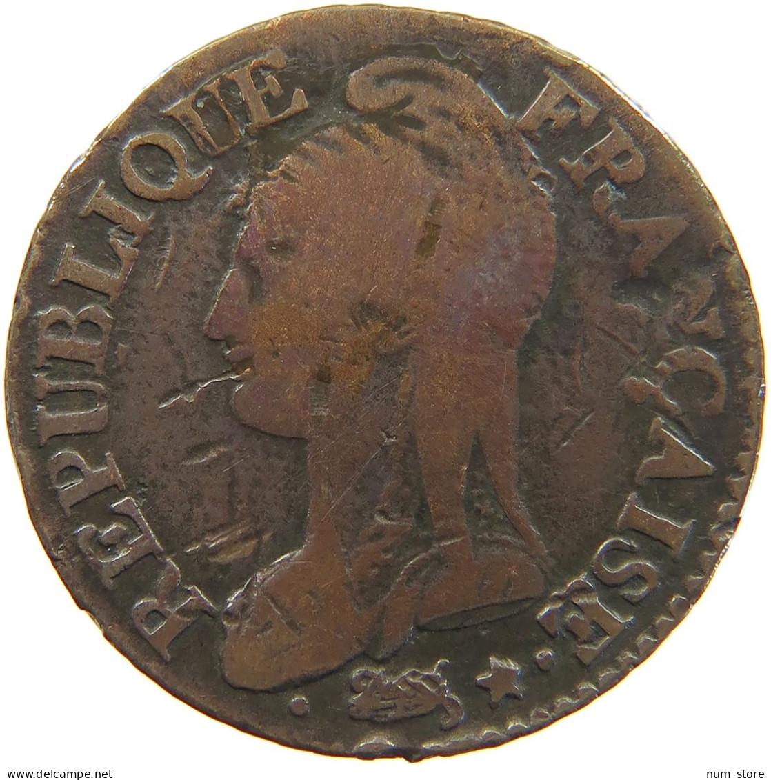 FRANCE 5 CENTIMES AN 7  #c018 0085 - 5 Centimes