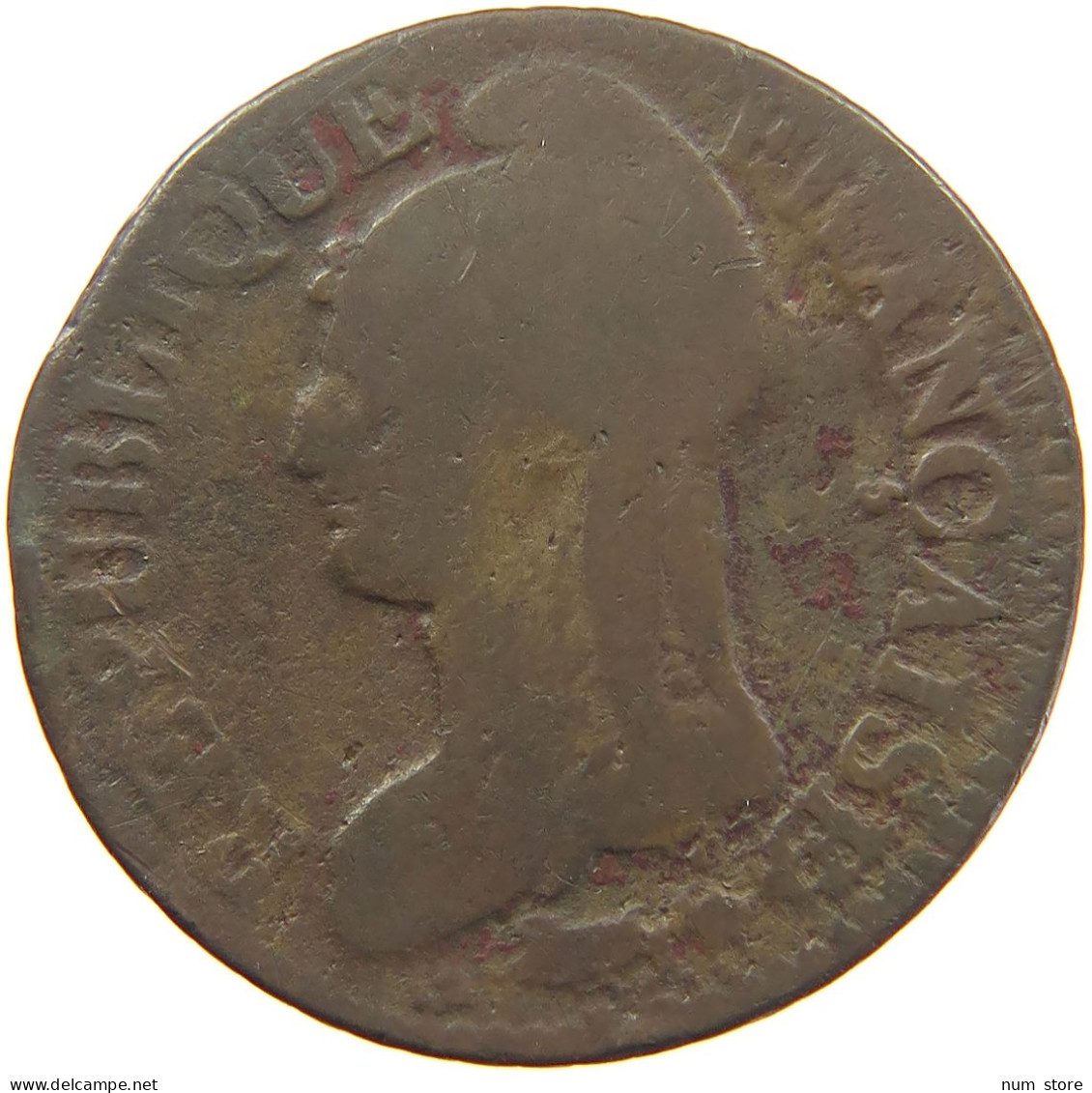 FRANCE 5 CENTIMES AN 5 D  #c033 0047 - 5 Centimes