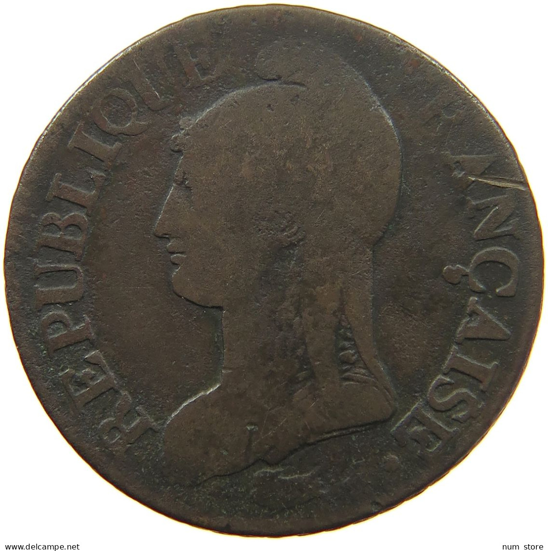 FRANCE 5 CENTIMES AN 5  #c003 0373 - 5 Centimes