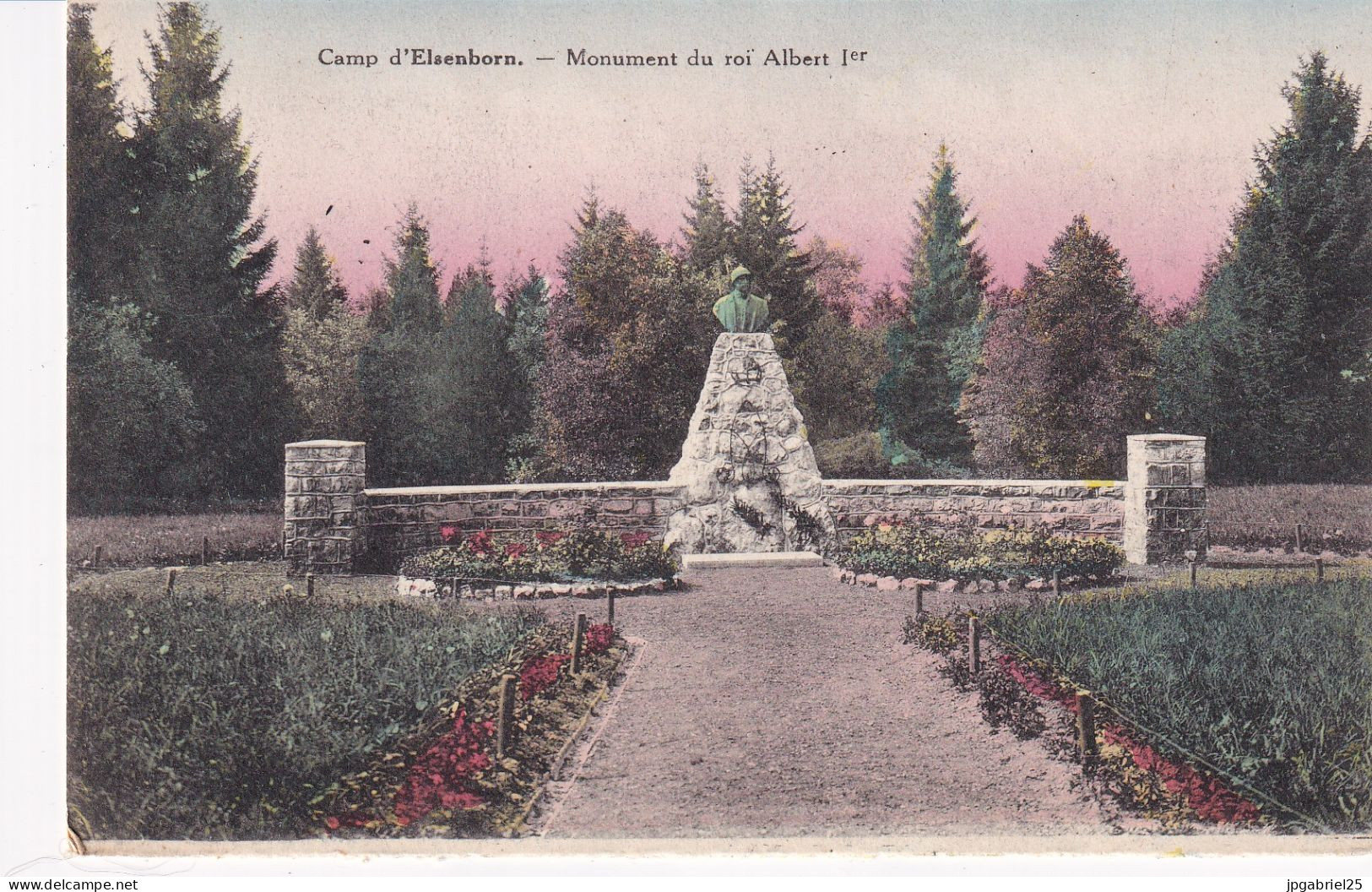 MUST Camp D Elsenborn Monument Albert 1 Er - Elsenborn (camp)