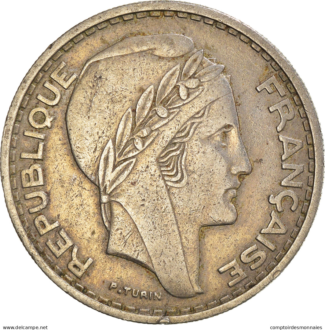 Monnaie, Algérie, 50 Francs, 1949 - Algeria