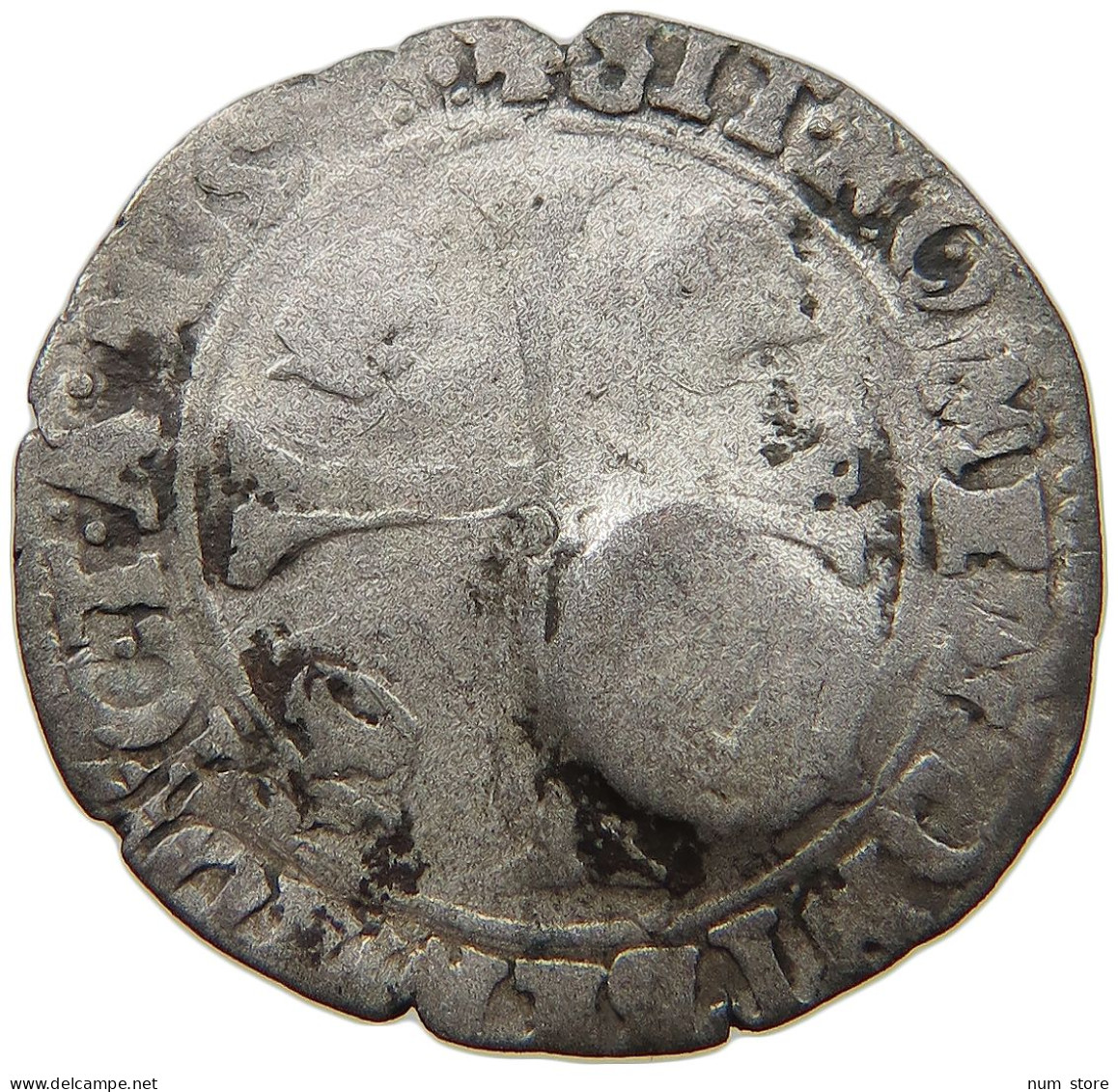 FRANCE DOUZAIN  Charles X. (1589-1598) LILLY COUNTERMARK #t138 0539 - Autres & Non Classés