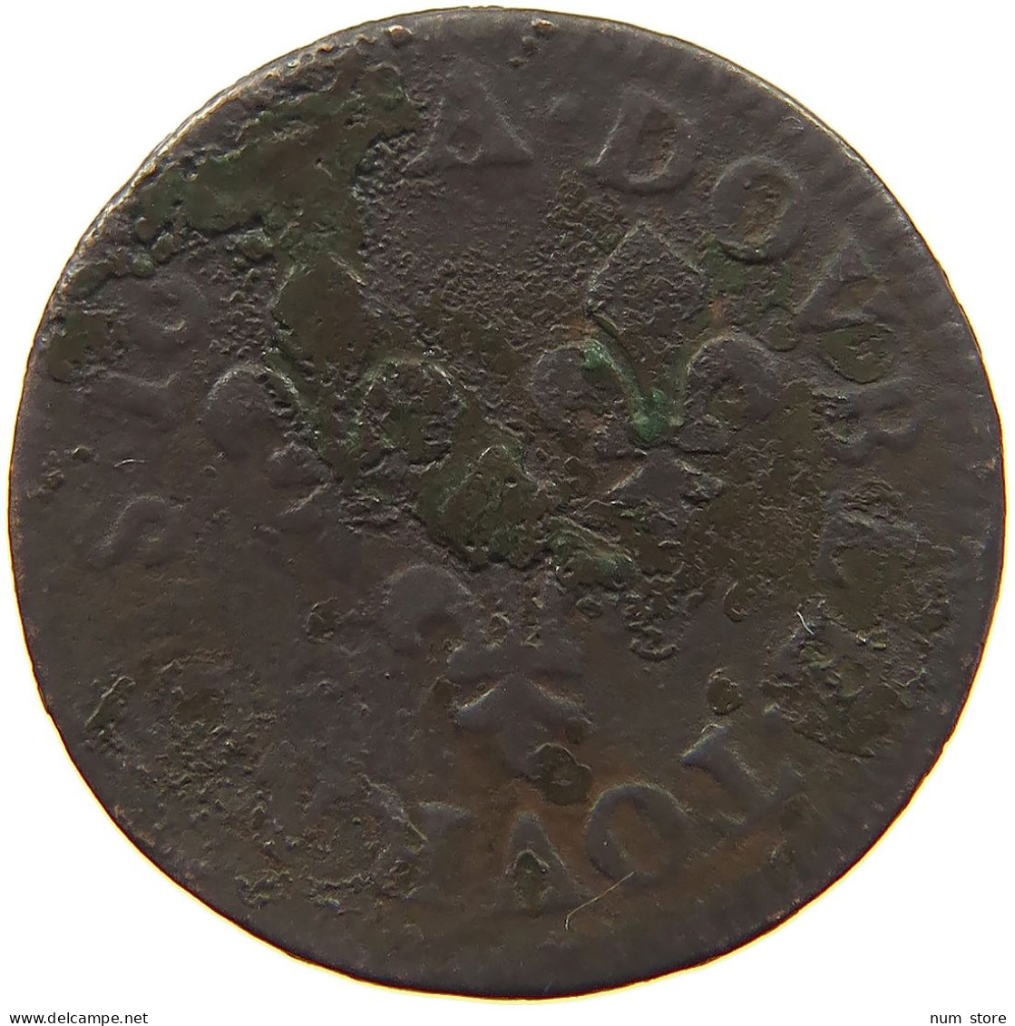 FRANCE DOUBLE TOURNOIS 1642 LOUIS XIII. (1610–1643) #a015 0523 - 1610-1643 Luis XIII El Justo