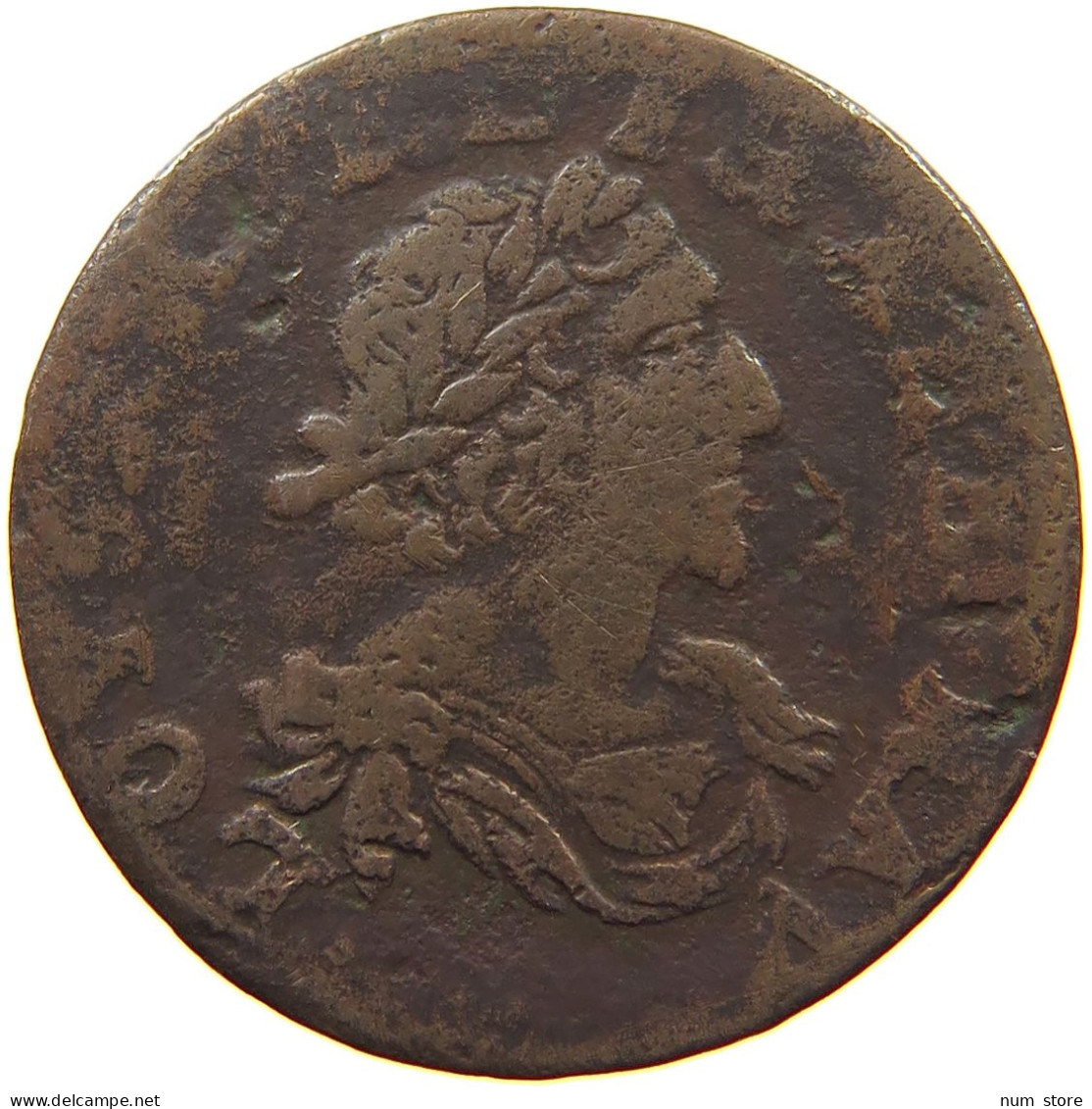 FRANCE DOUBLE TOURNOIS 1639 LOUIS XIII. (1610–1643) #a093 0507 - 1610-1643 Lodewijk XIII Van Frankrijk De Rechtvaardige