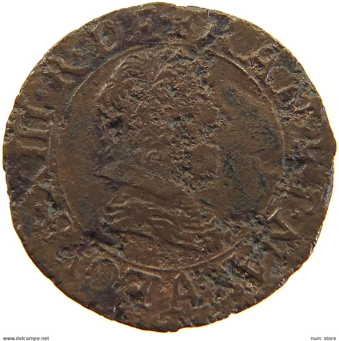 FRANCE DOUBLE TOURNOIS 1626 LOUIS XIII. (1610–1643) #a059 0179 - 1610-1643 Luis XIII El Justo