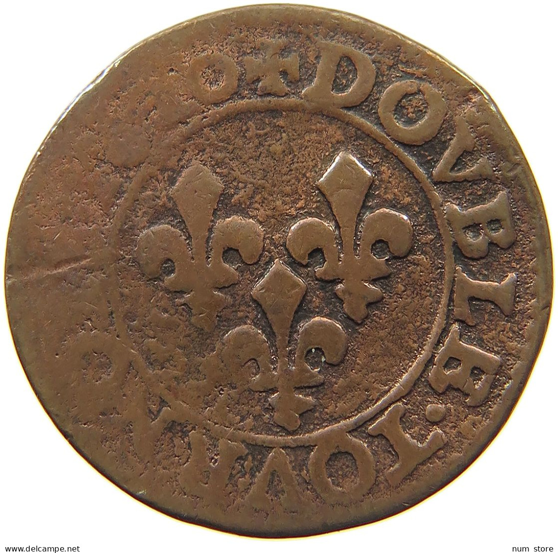 FRANCE DOUBLE TOURNOIS 1620 G LOUIS XIII. (1610–1643) #c082 0215 - 1610-1643 Luigi XIII Il Giusto