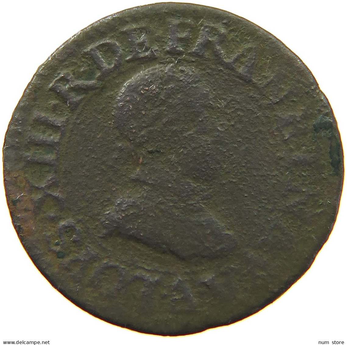 FRANCE DOUBLE TOURNOIS 1611 LOUIS XIII. (1610–1643) #a016 0059 - 1610-1643 Louis XIII The Just