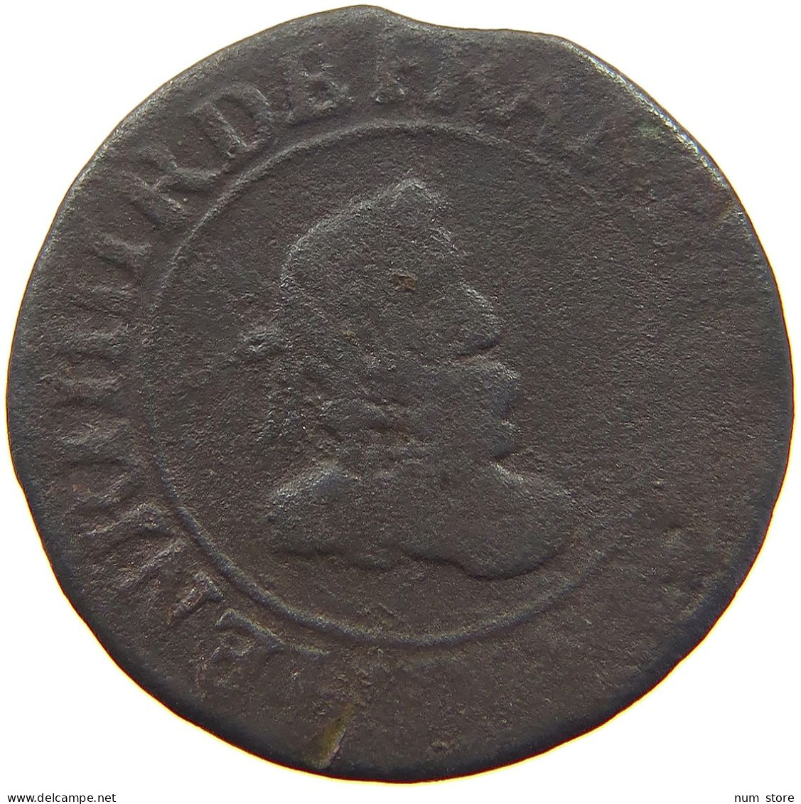 FRANCE DOUBLE TOURNOIS 1609 HENRI IV. (1589-1610) #a016 0065 - 1589-1610 Hendrik IV