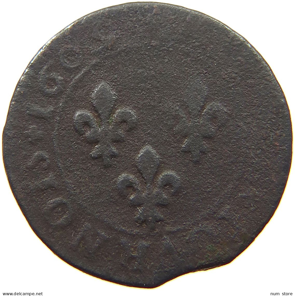 FRANCE DOUBLE TOURNOIS 1609 HENRI IV. (1589-1610) #a016 0065 - 1589-1610 Heinrich IV.