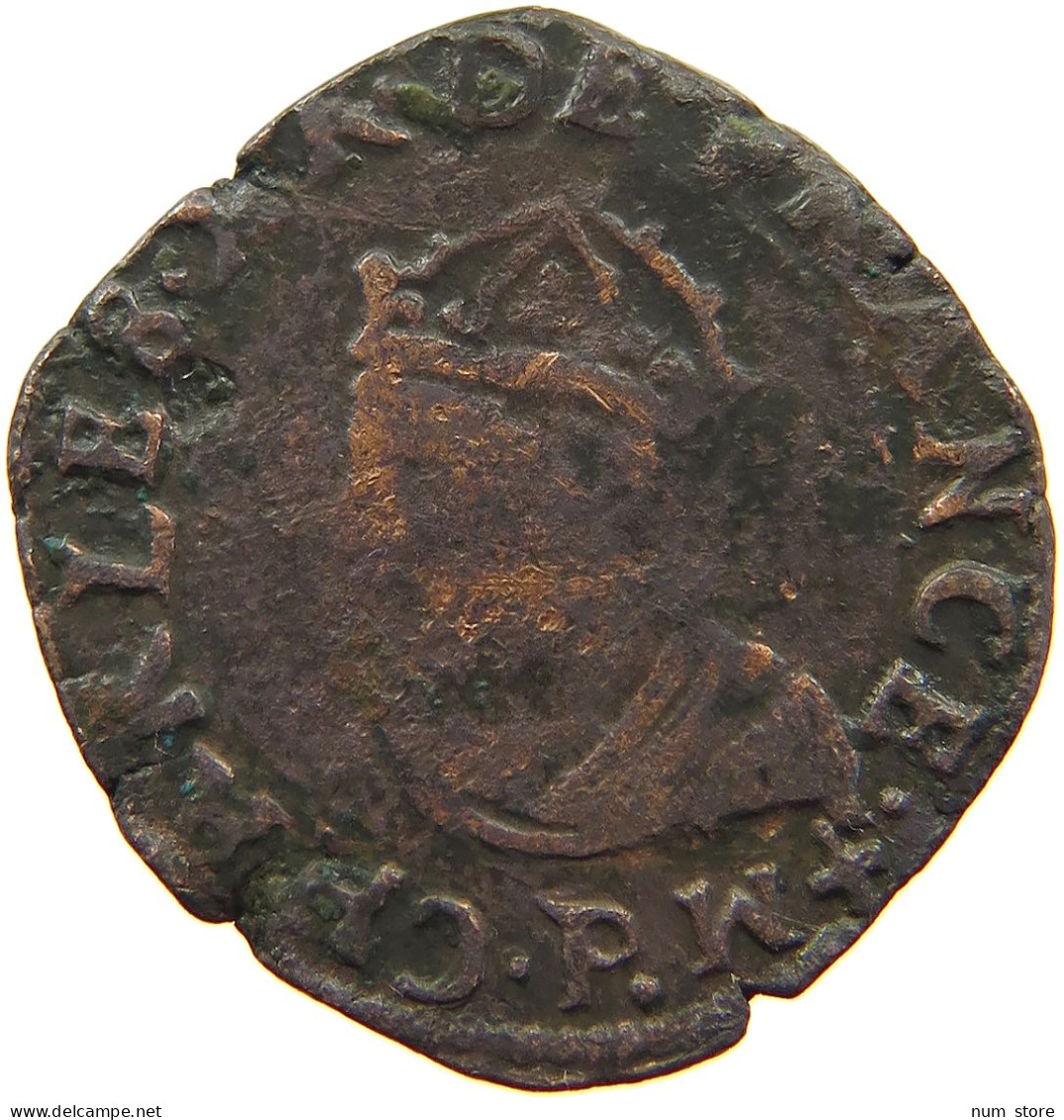 FRANCE DOUBLE TOURNOIS 159. CHARLES X. 1589-1598 #a016 0047 - Sonstige & Ohne Zuordnung