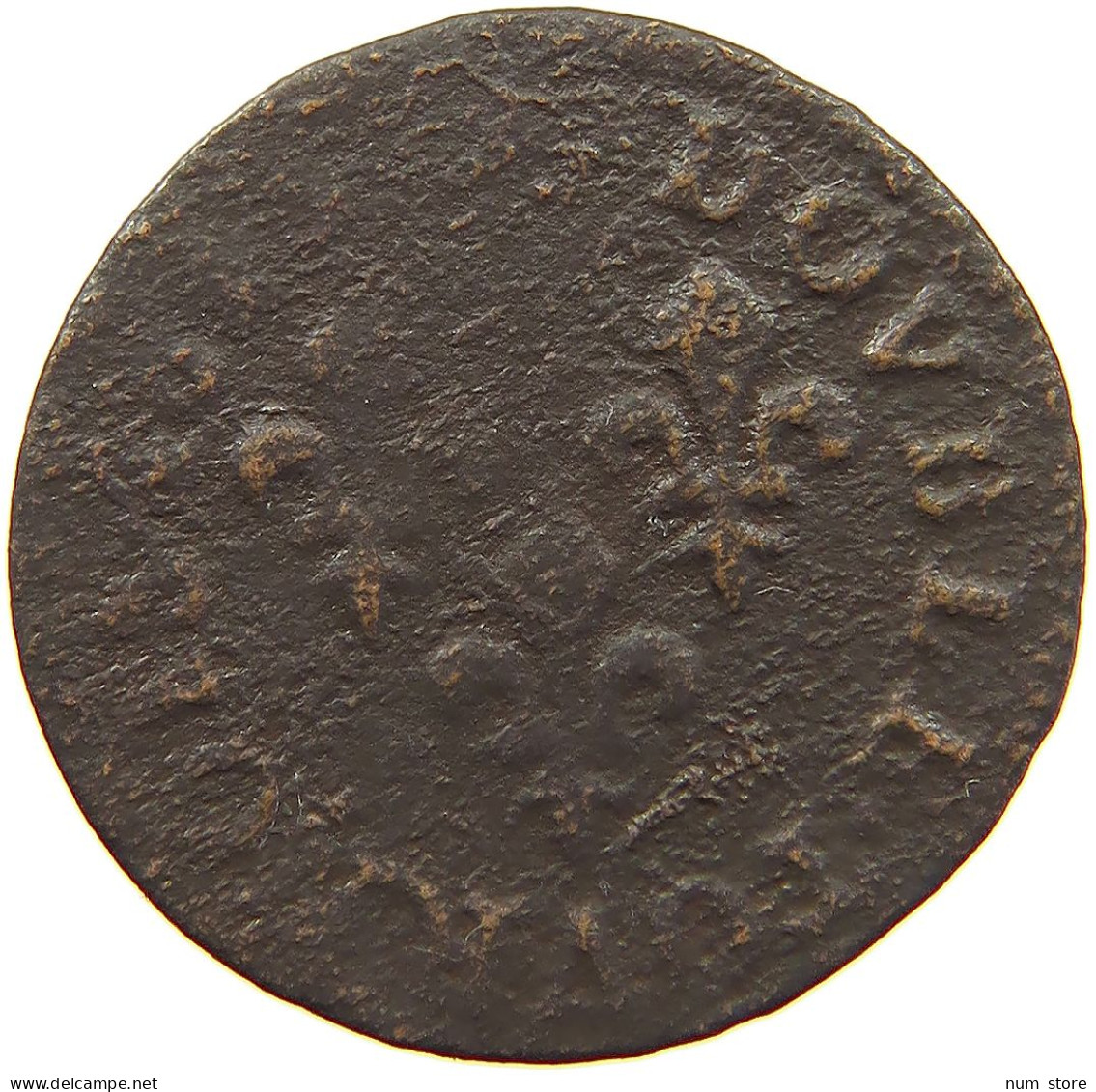 FRANCE DOUBLE TOURNOIS  LOUIS XIII. (1610–1643) #a015 0517 - 1610-1643 Luis XIII El Justo