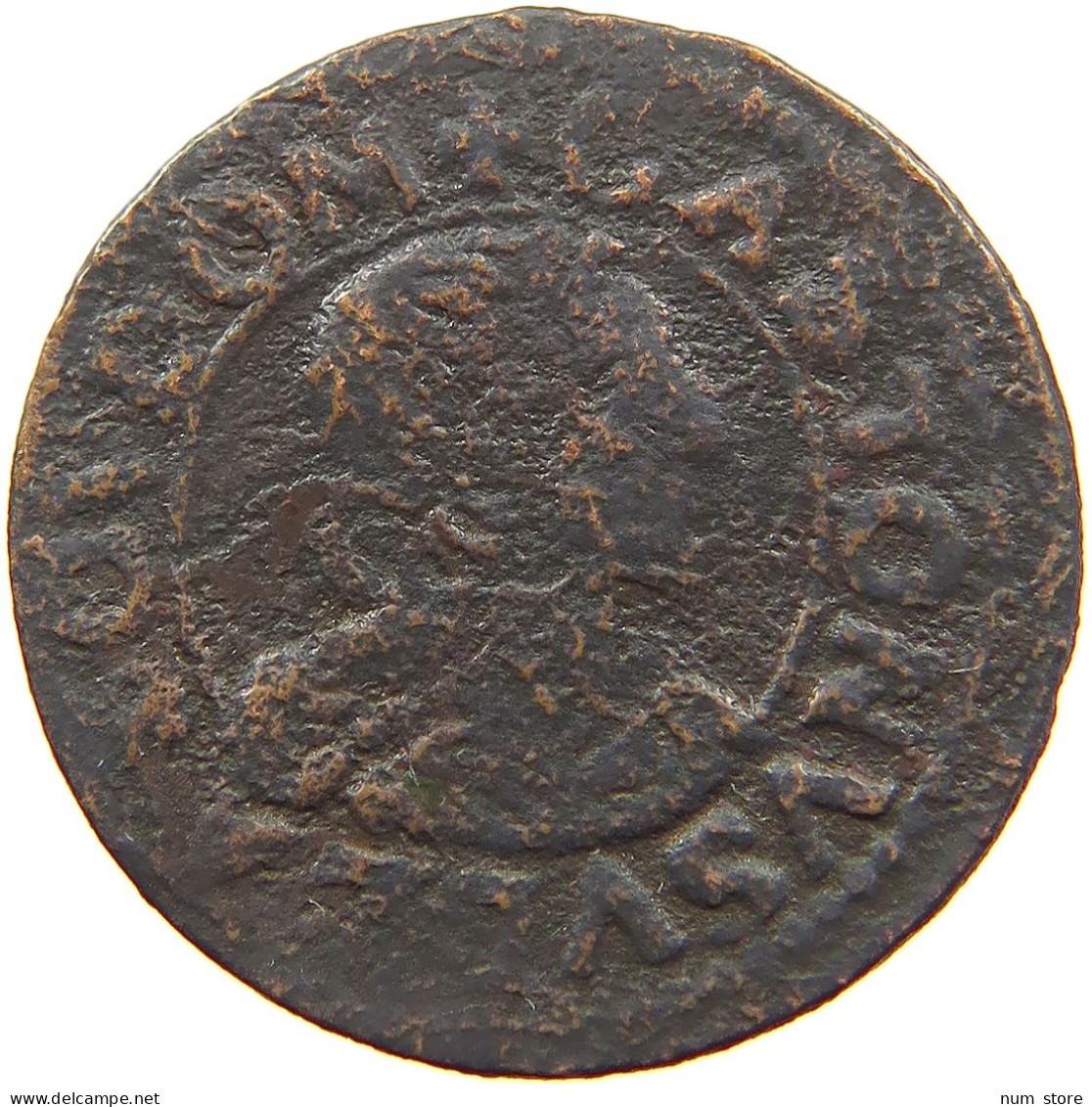 FRANCE DOMBES DOUBLE TOURNOIS 1641 Gaston D'Orléans #a015 0569 - Dombes