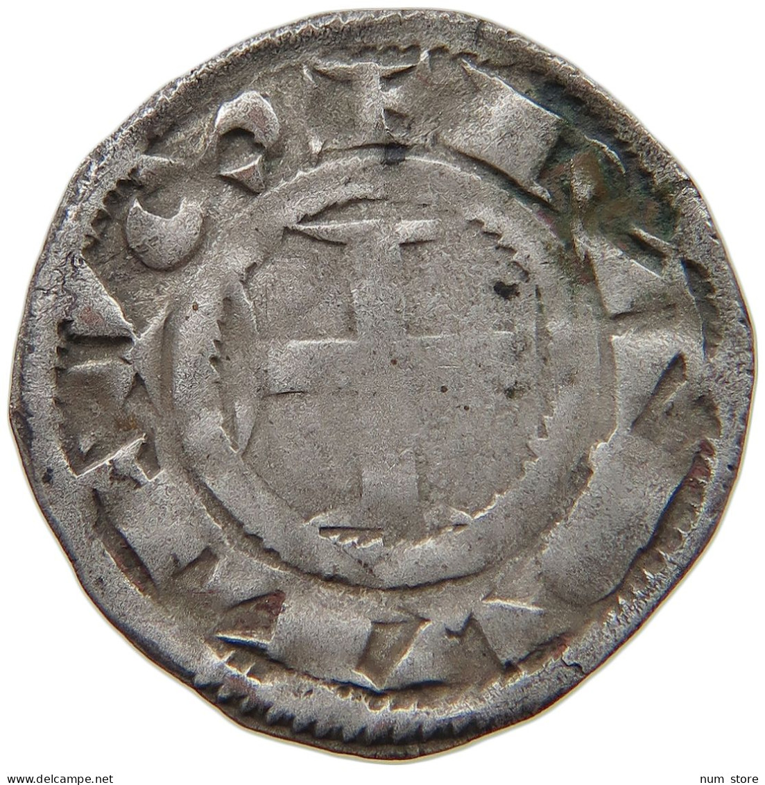 FRANCE DENIER 1160-1176 BERRY Comte De Deols Raoul VI 1160-1176 #t138 0559 - Berri