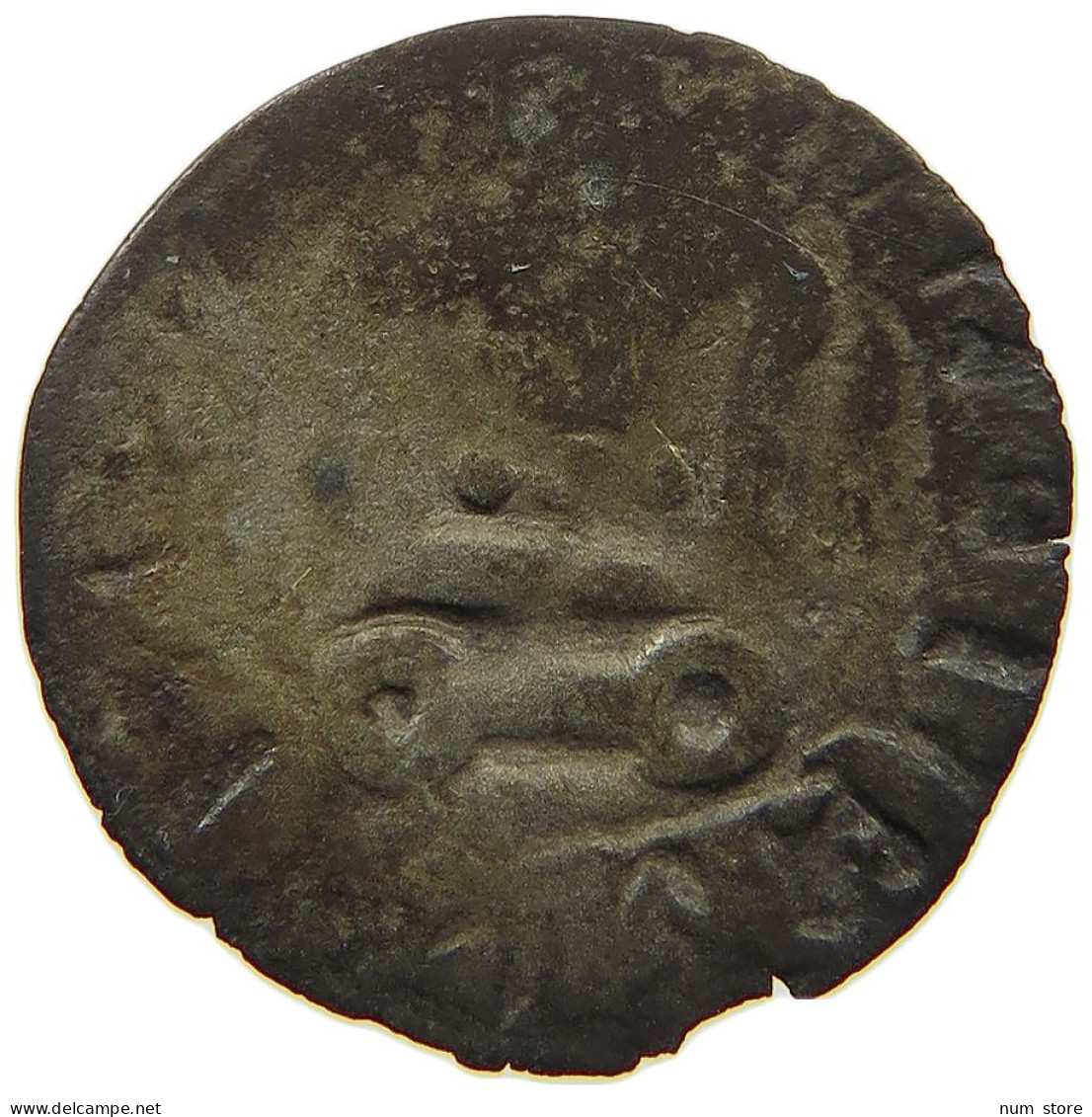 FRANCE DENIER 1298-1315 BERRY ROBERT D'ARTOIS 1298-1315 MEHUN-SUR-YEVRE #t156 0405 - Berri