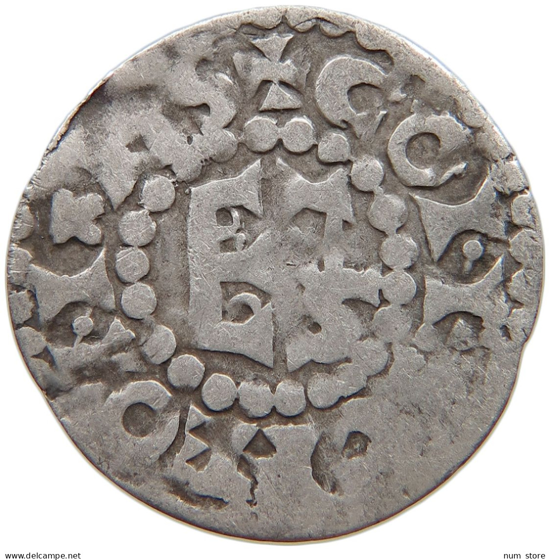 FRANCE DENIER 1015-1035 Maine. Herbert I, Le Eveille-Chien (1015-1035) #t135 0425 - Maine