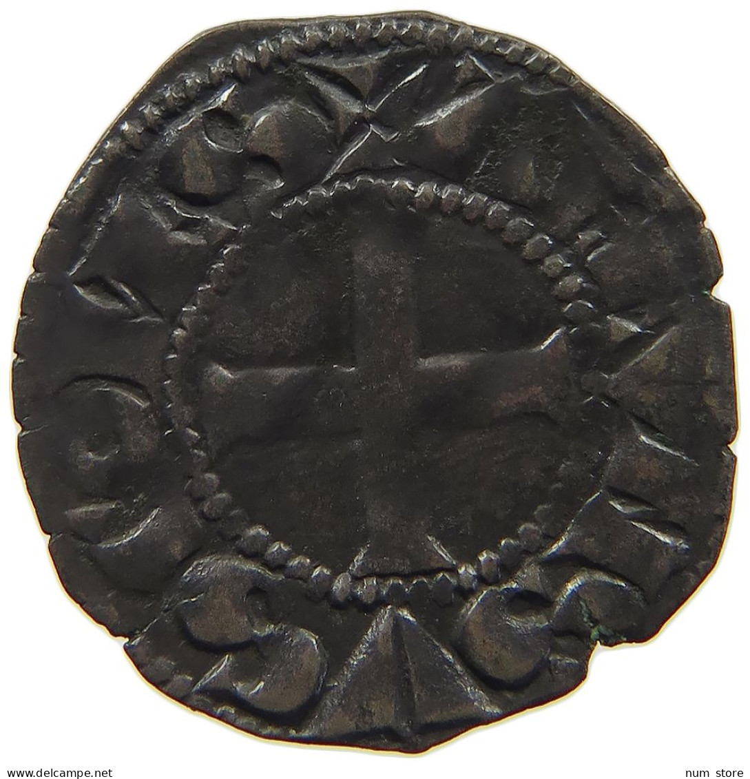 FRANCE DENIER  ALFONS 1241-1271 POITOU #t156 0365 - Poitou