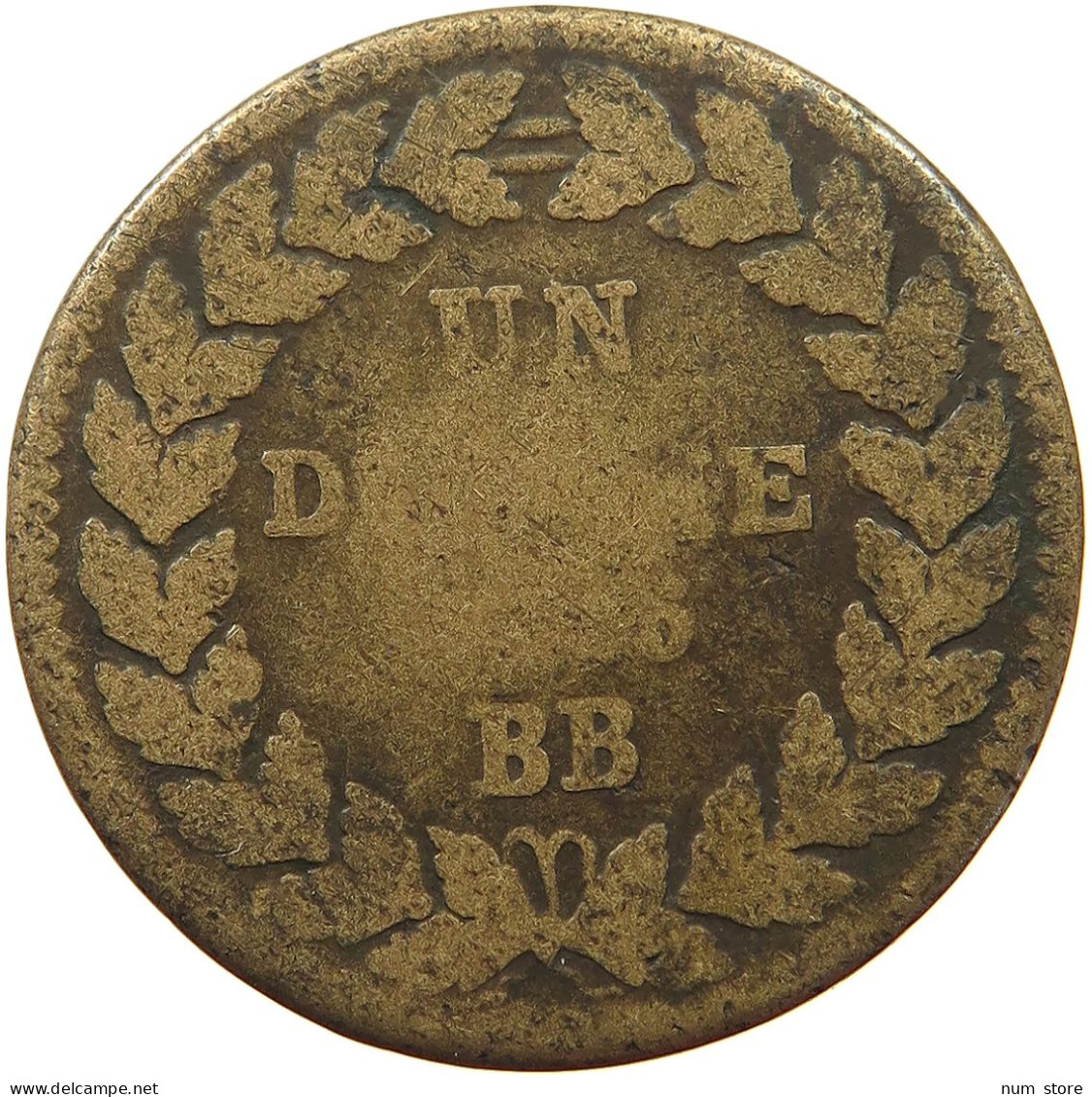 FRANCE DECIME 1815 LOUIS XVIII. (1814, 1815-1824) #s076 0507 - Otros & Sin Clasificación