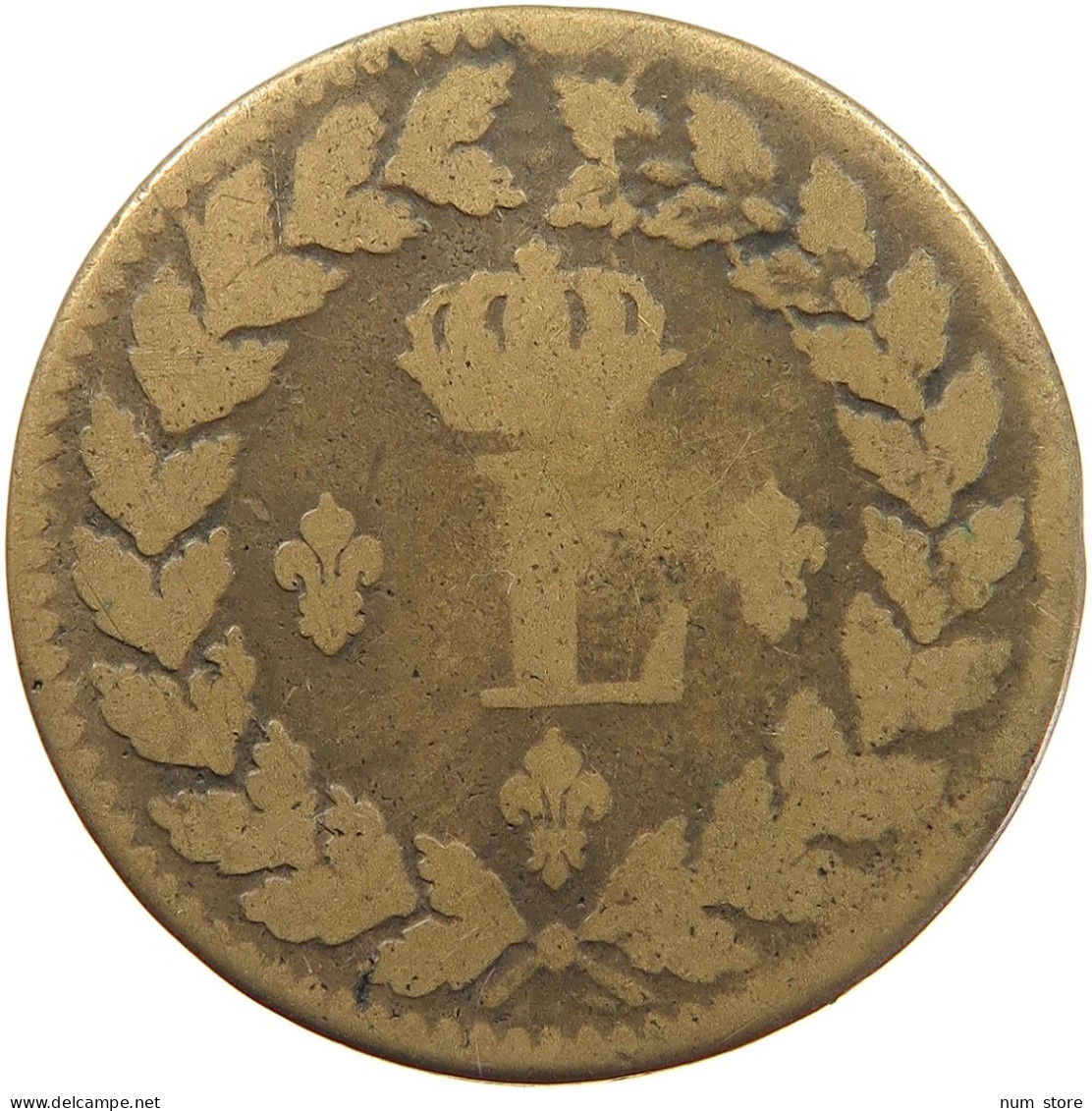 FRANCE DECIME 1815 BB LOUIS XVIII. (1814, 1815-1824) #c057 0087 - Otros & Sin Clasificación