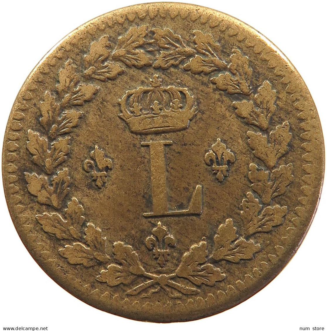 FRANCE DECIME 1814 BB LOUIS XVIII. (1814, 1815-1824) #t016 0049 - Autres & Non Classés