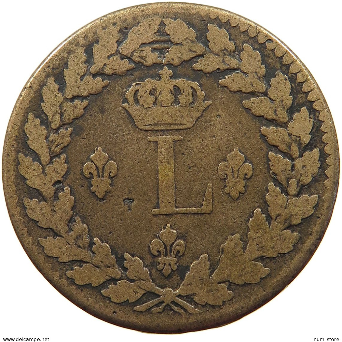 FRANCE DECIME 1815 BB LOUIS XVIII. (1814, 1815-1824) #a002 0261 - Andere & Zonder Classificatie