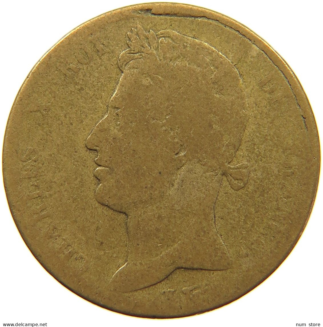 FRANCE COLONIES 5 CENTIMES  Charles X. (1824-1830) #a080 0861 - Französische Kolonien (1817-1844)