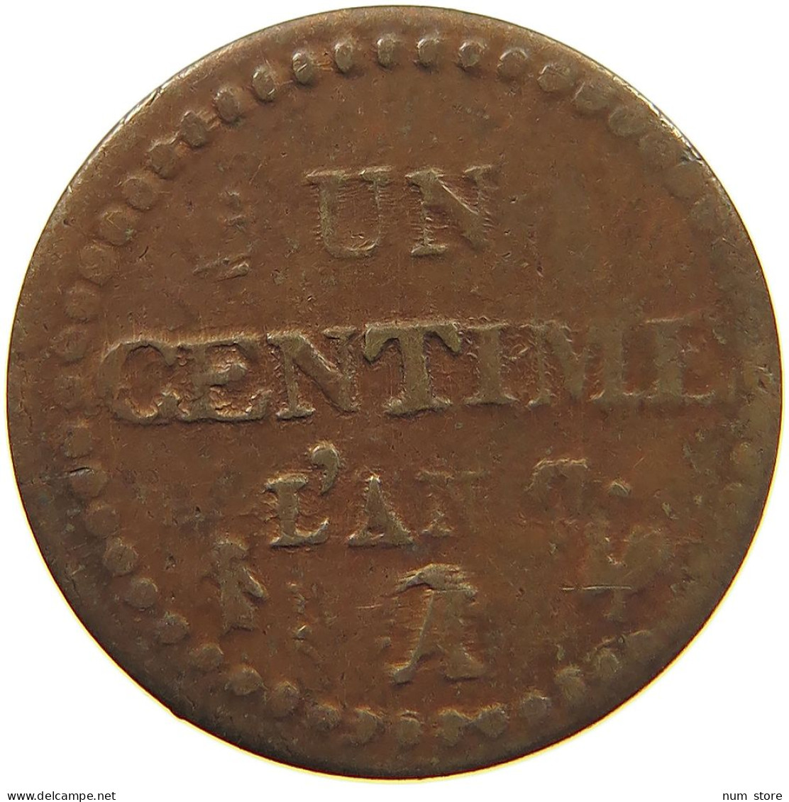 FRANCE CENTIME AN 7 A  #c006 0565 - 1 Centime