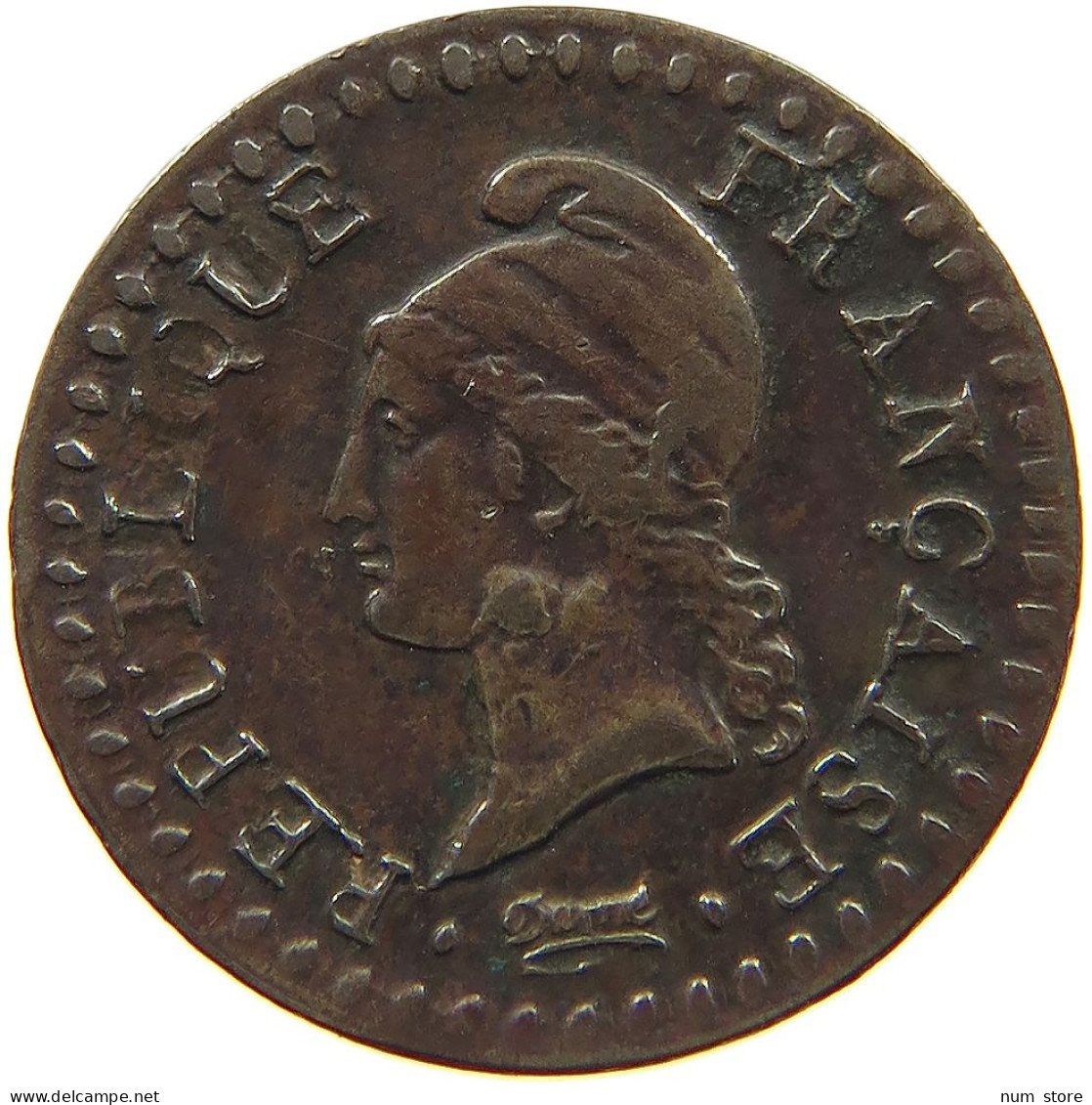 FRANCE CENTIME AN 6 A  #c022 0583 - 1 Centime