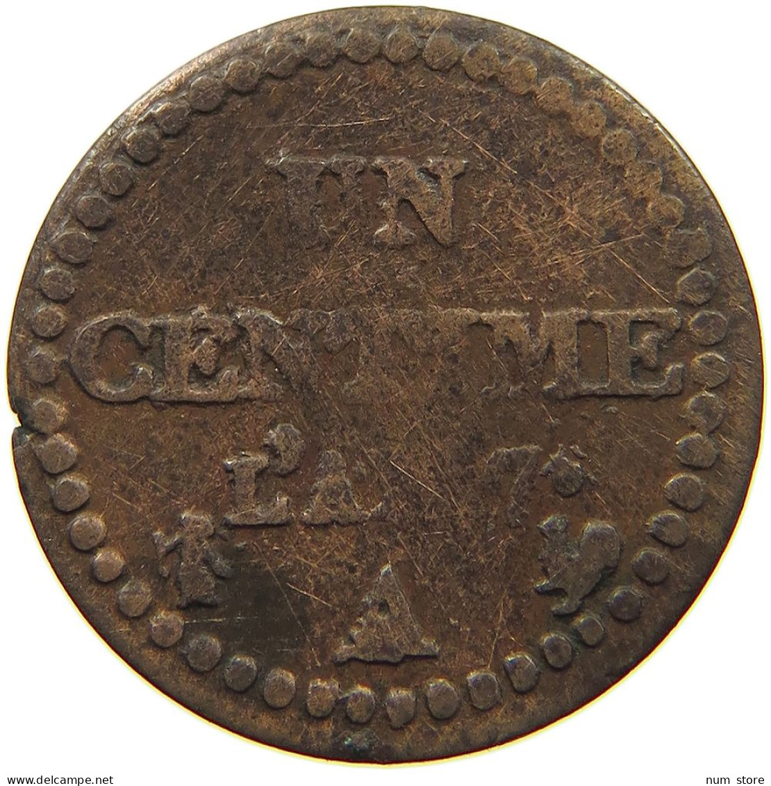 FRANCE CENTIME AN 7 A  #a094 0195 - 1 Centime