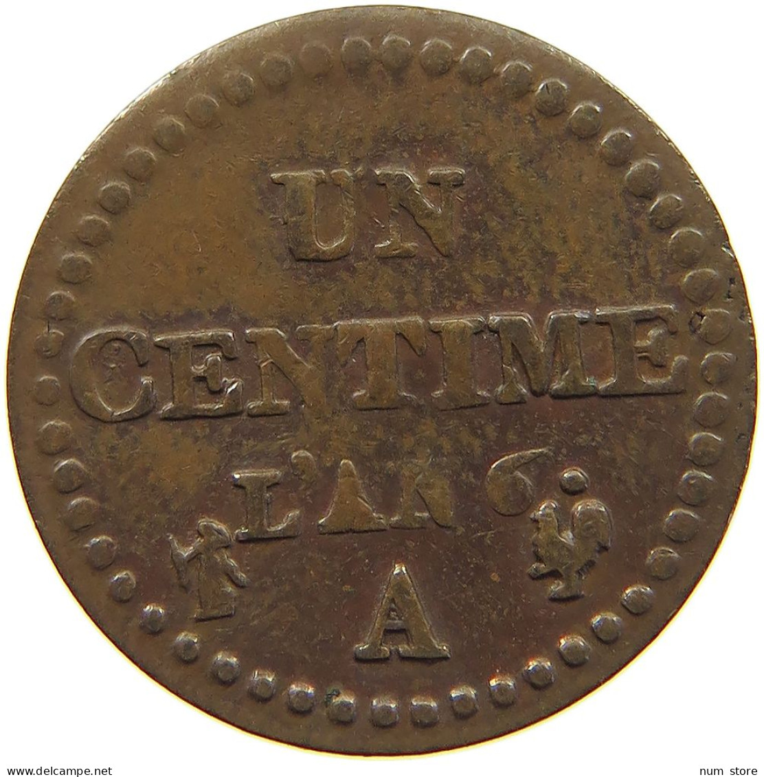 FRANCE CENTIME AN 6 A  #c011 0309 - 1 Centime