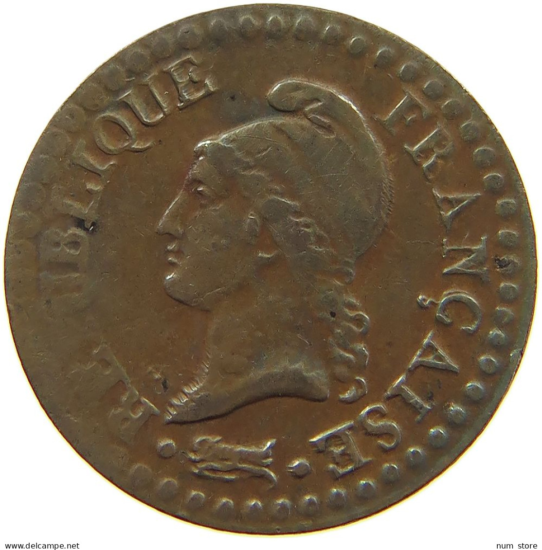 FRANCE CENTIME AN 6 A  #a096 0117 - 1 Centime