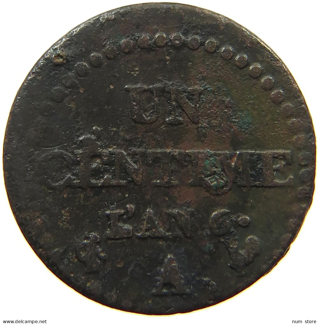 FRANCE CENTIME AN 6 A  #a094 0201 - 1 Centime