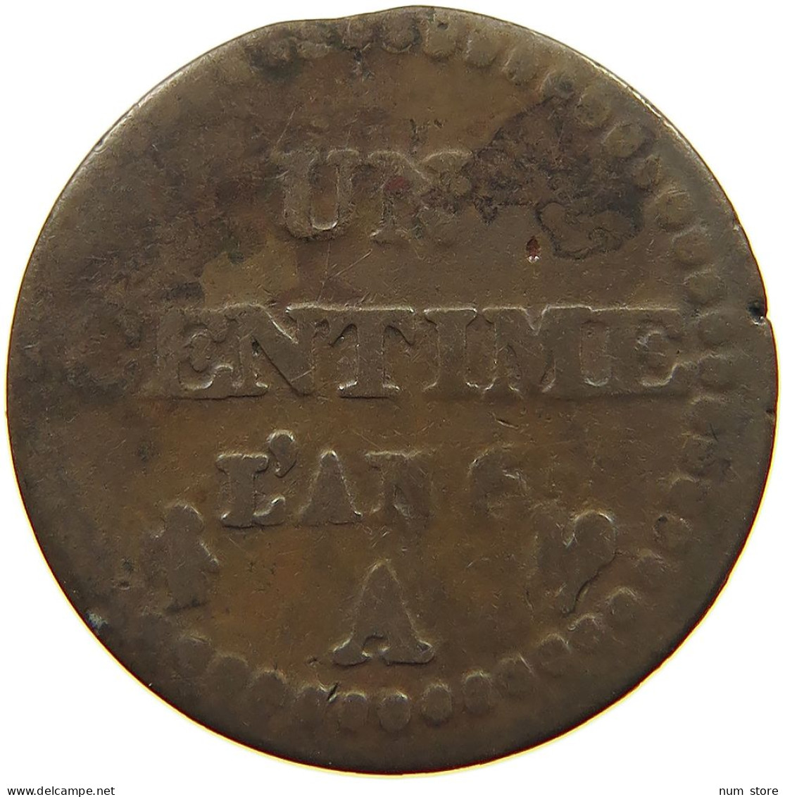 FRANCE CENTIME AN 6 A  #a014 0503 - 1 Centime