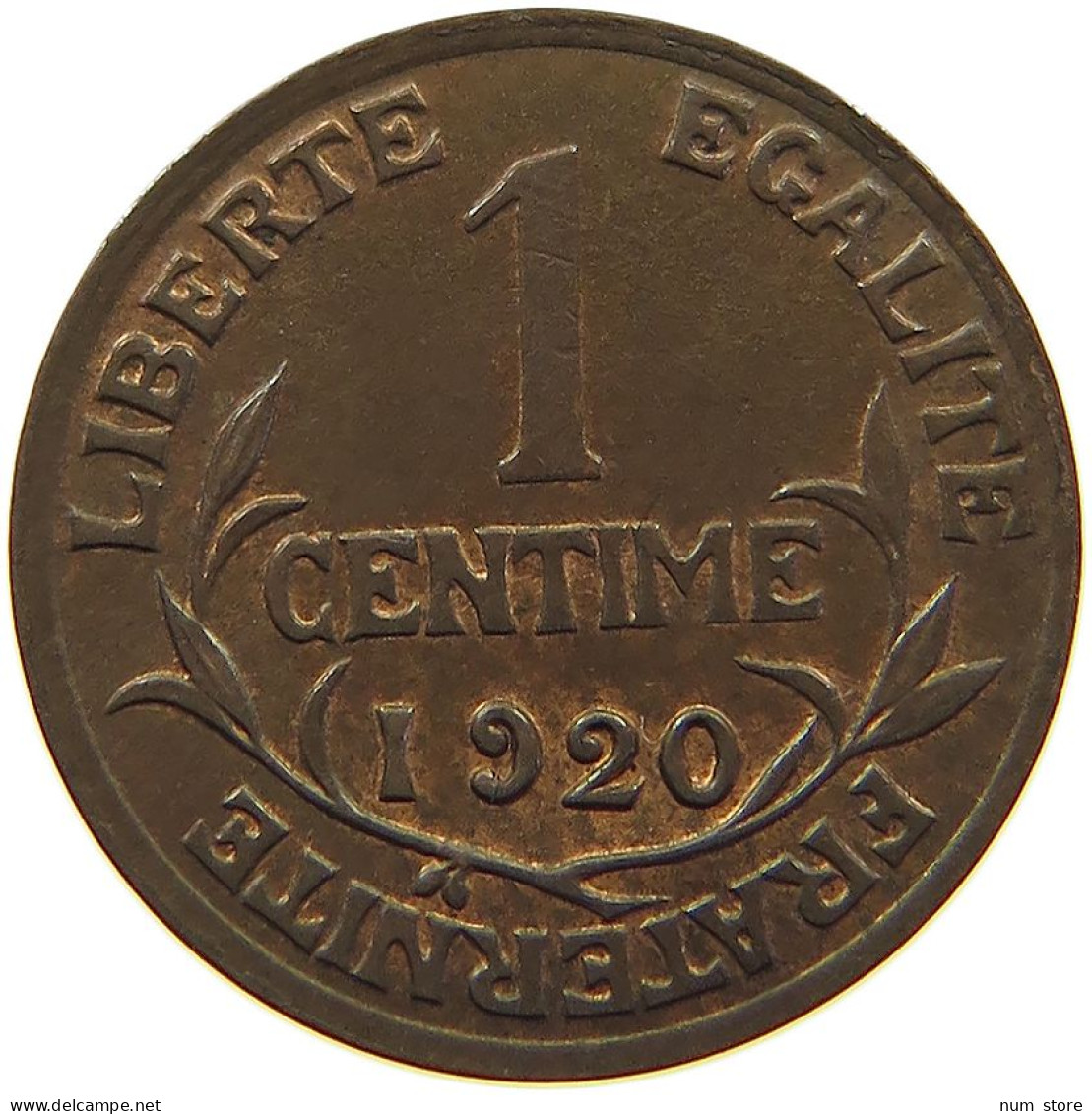 FRANCE CENTIME 1920  #c084 0415 - 1 Centime