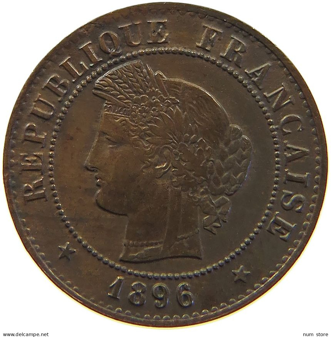 FRANCE CENTIME 1896 A  #s012 0461 - 1 Centime