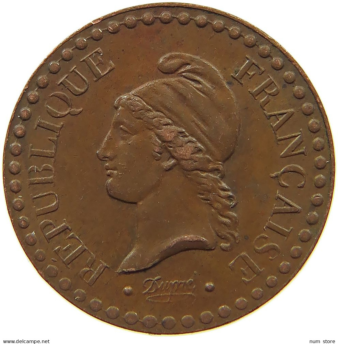 FRANCE CENTIME 1848 A  #s078 1009 - 1 Centime