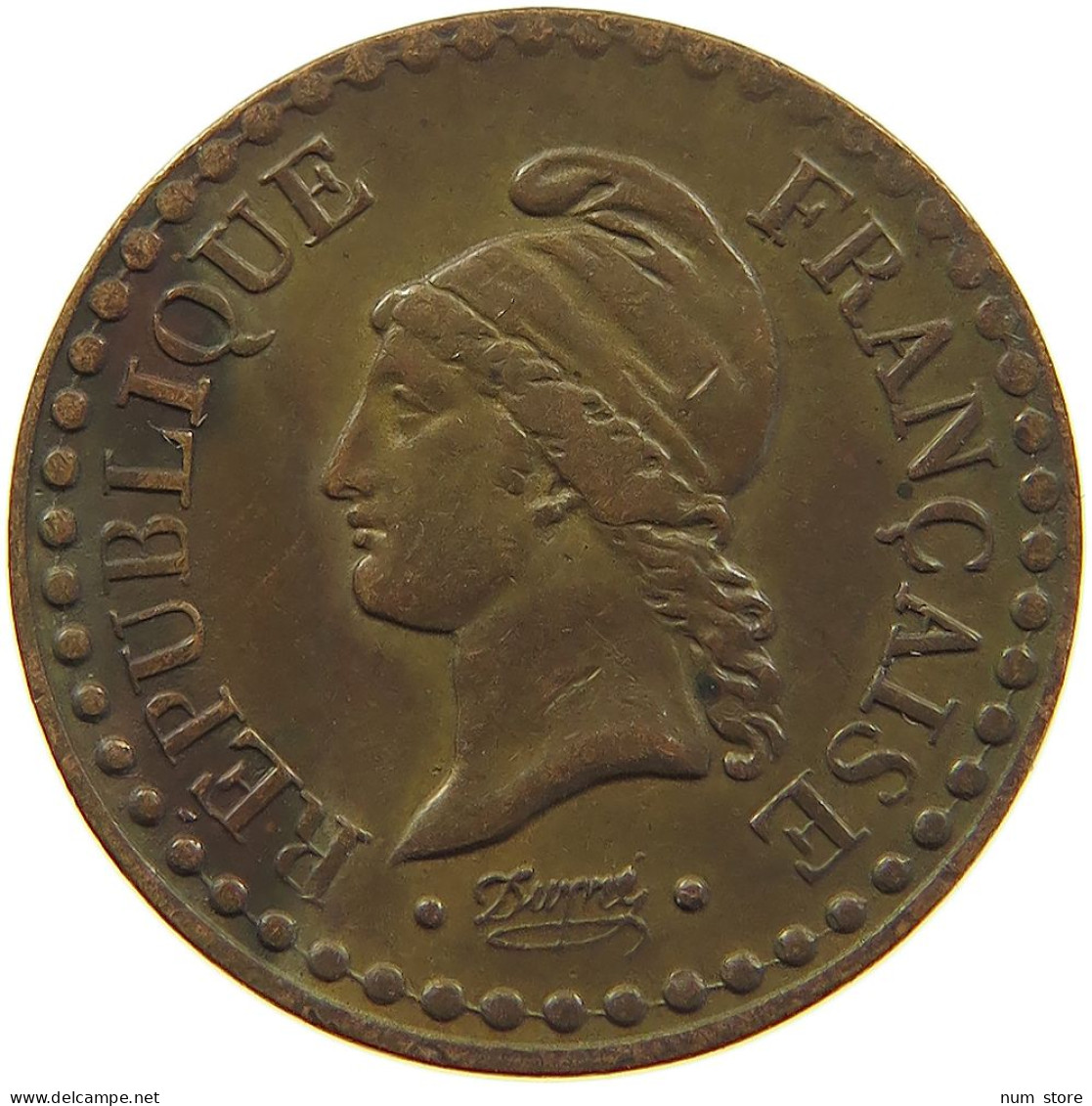 FRANCE CENTIME 1848 A  #c005 0153 - 1 Centime