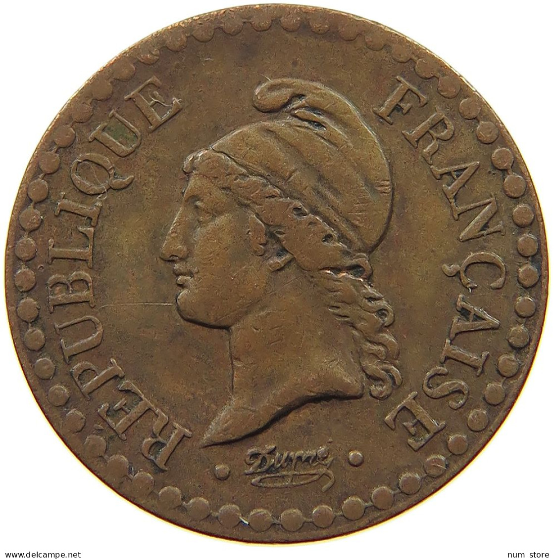 FRANCE CENTIME 1848 A  #a014 0507 - 1 Centime