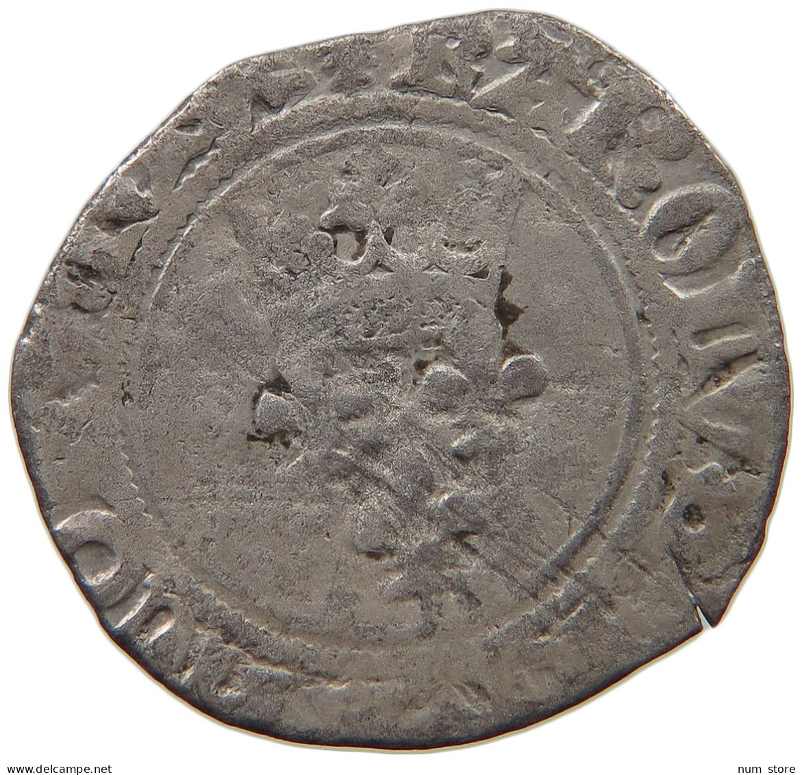 FRANCE BLANC  CHARLES VII. 1422-1461 #c082 0121 - 1422-1461 Karl VII. Der Siegreiche