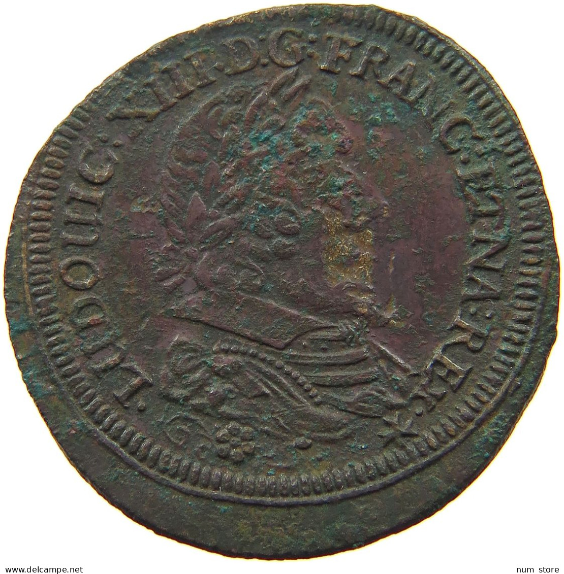 FRANCE JETON  LOUIS XIII. (1610–1643) #t149 0413 - 1610-1643 Luigi XIII Il Giusto