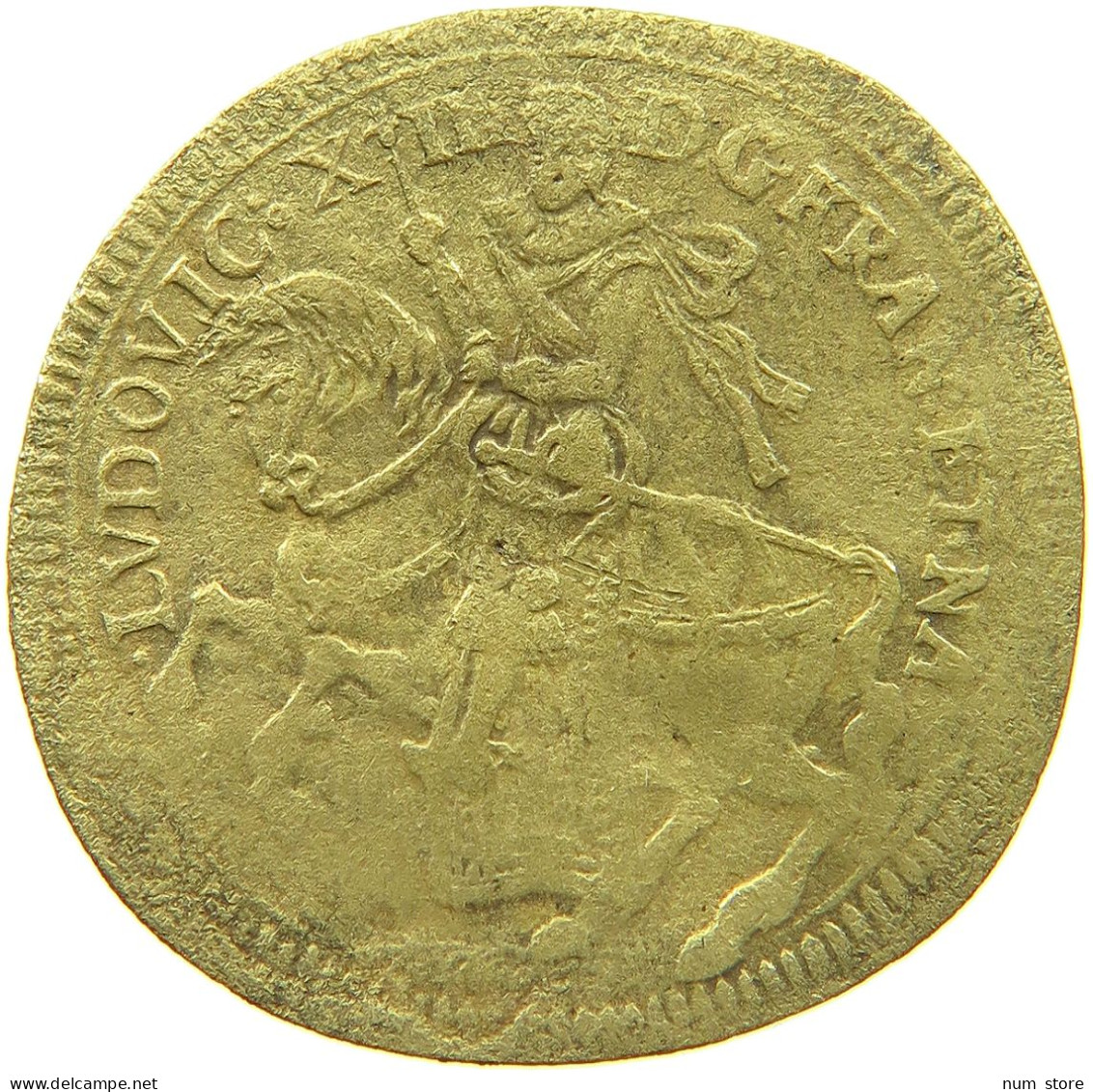 FRANCE JETON  LOUIS XIII. (1610–1643) #s080 0775 - 1610-1643 Louis XIII Le Juste