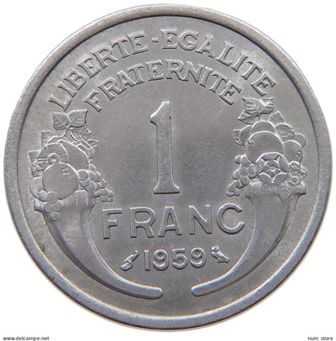 FRANCE FRANC 1959  #a070 0667 - 1 Franc