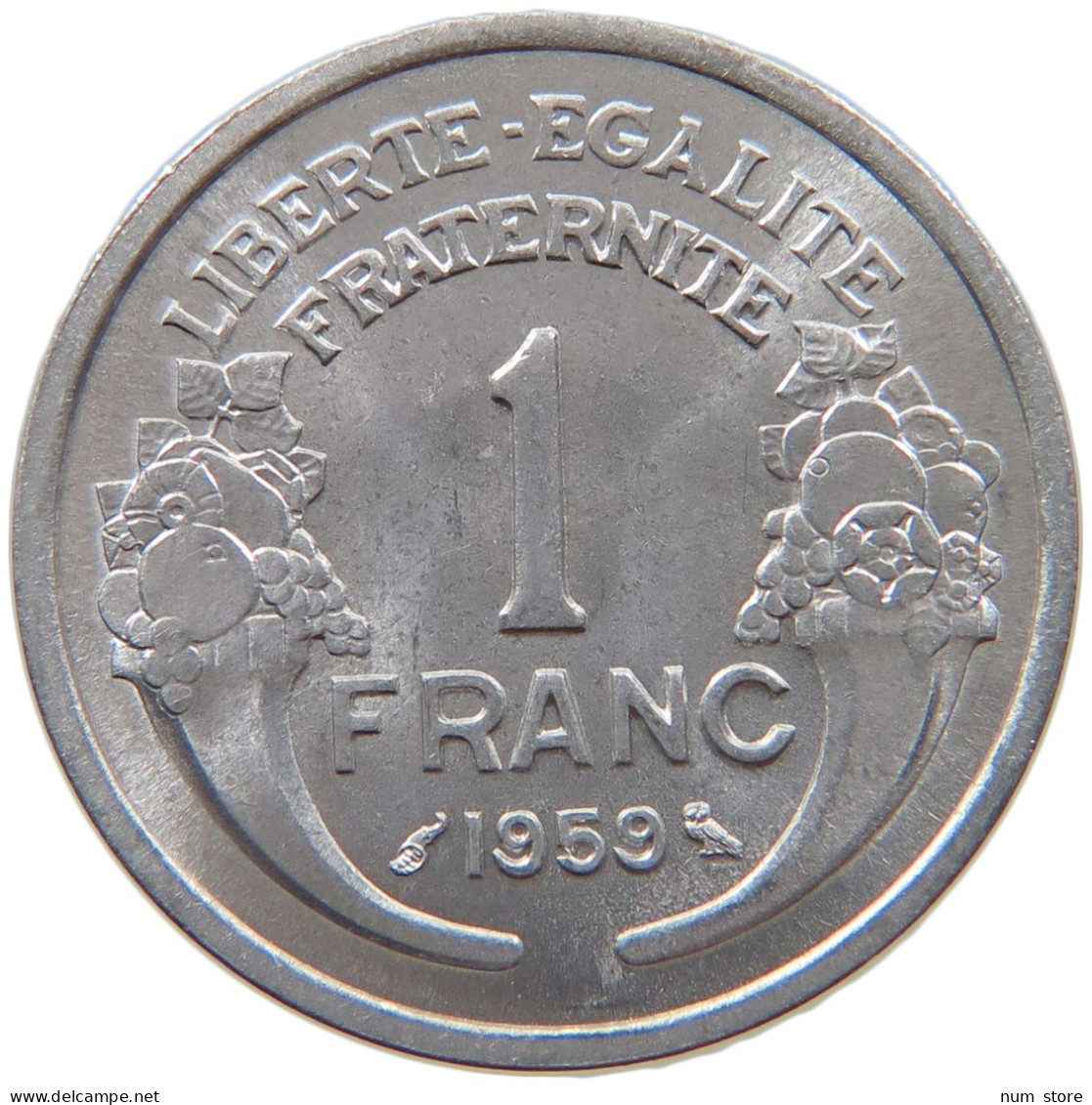 FRANCE FRANC 1959  #s018 0145 - 1 Franc