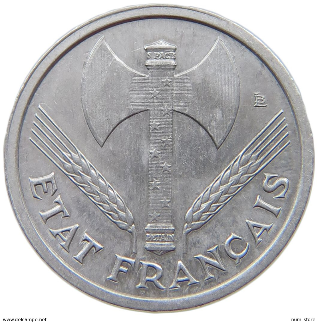 FRANCE FRANC 1943  #a021 0979 - 1 Franc