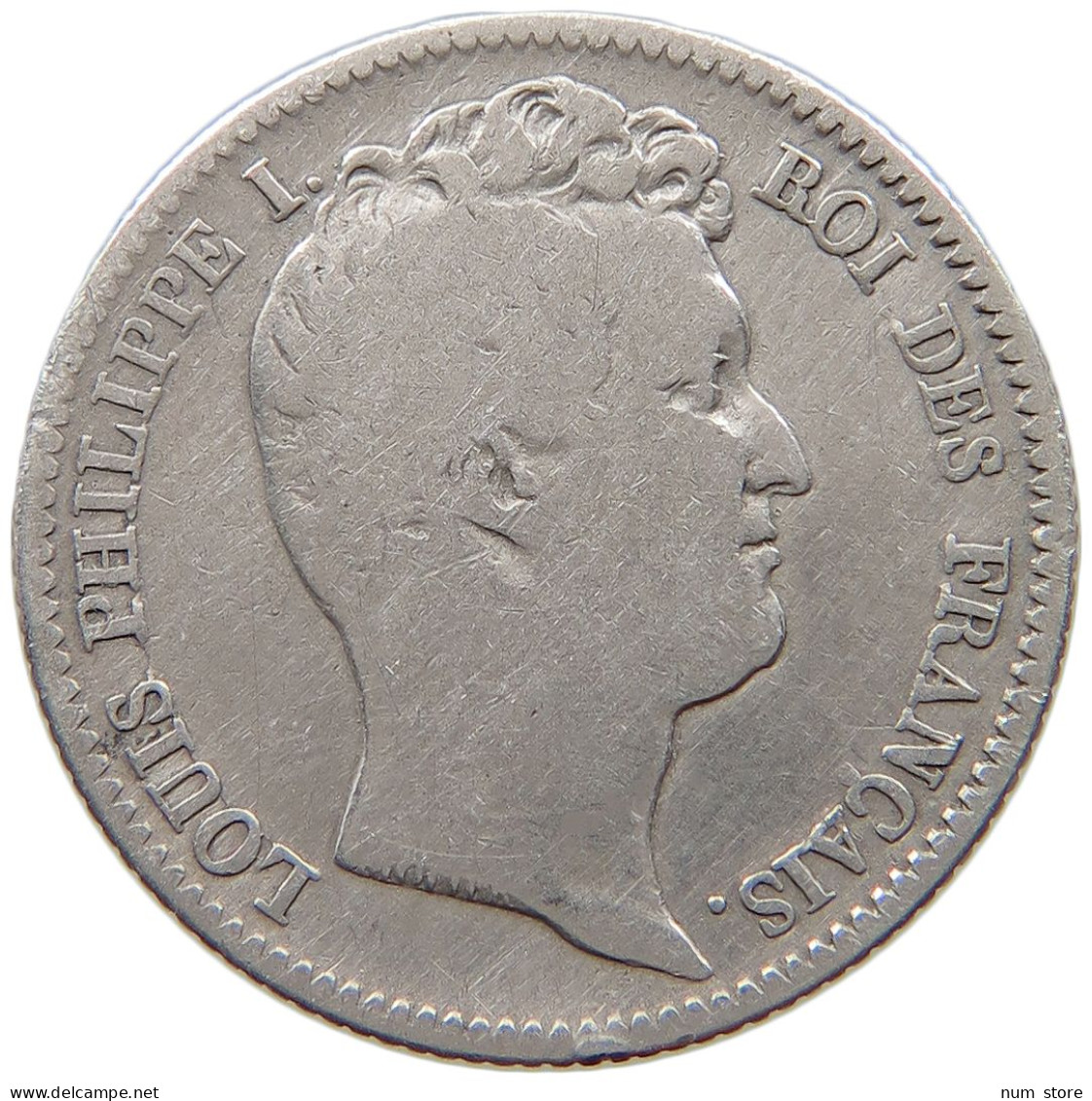 FRANCE FRANC 1831 A LOUIS PHILIPPE I. (1830-1848) RARE #c058 0241 - 1 Franc