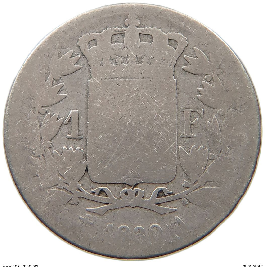 FRANCE FRANC 1830 A LOUIS PHILIPPE I. (1830-1848) #a033 0477 - 1 Franc