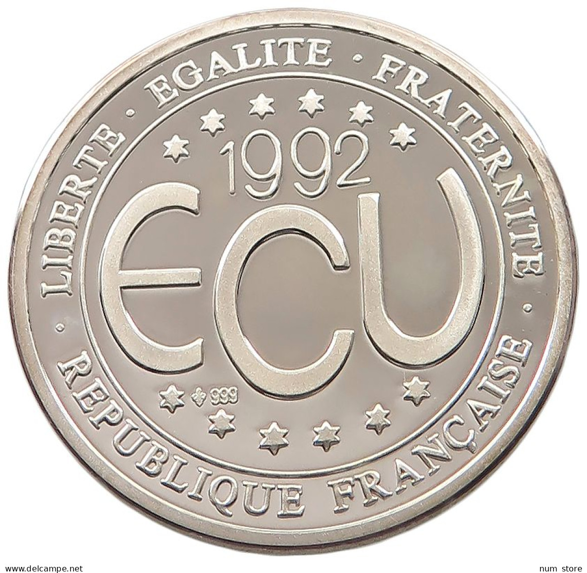 FRANCE ECU 1992 CHARLE MAGNE 747-814 #sm05 0019 - Otros & Sin Clasificación