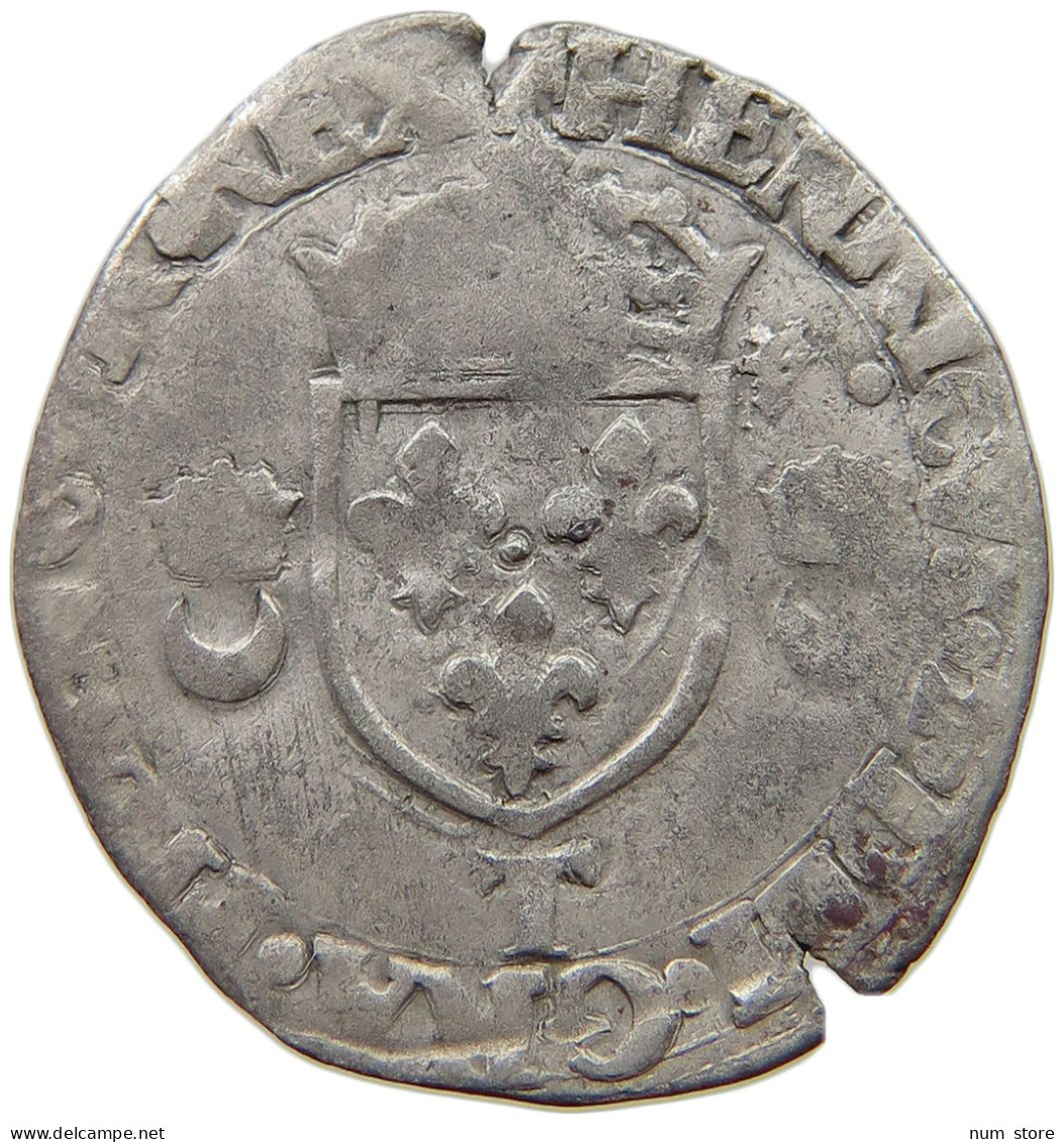 FRANCE DOUZAIN T Henri III. (1574-1589) #a003 0435 - 1574-1589 Heinrich III.