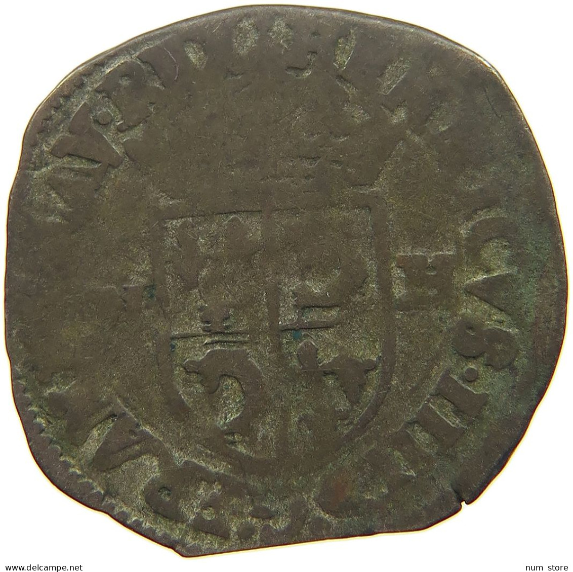 FRANCE DOUZAIN 1593 HENRI IV. (1589-1610) GRENOBLE #a002 0441 - 1589-1610 Heinrich IV.