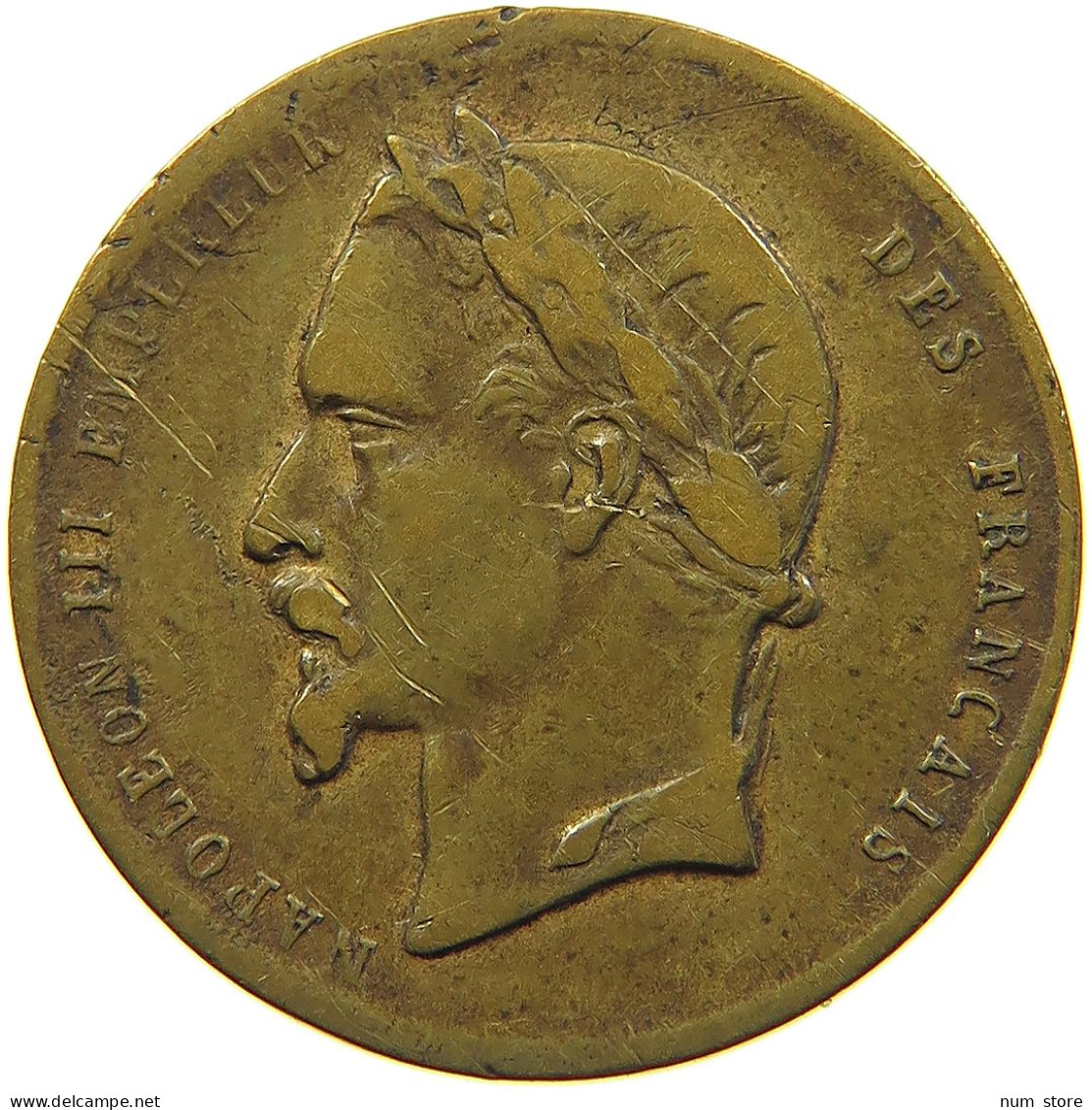 FRANCE JETON 1852 Napoleon III. (1852-1870) #tm7 0253 - Otros & Sin Clasificación